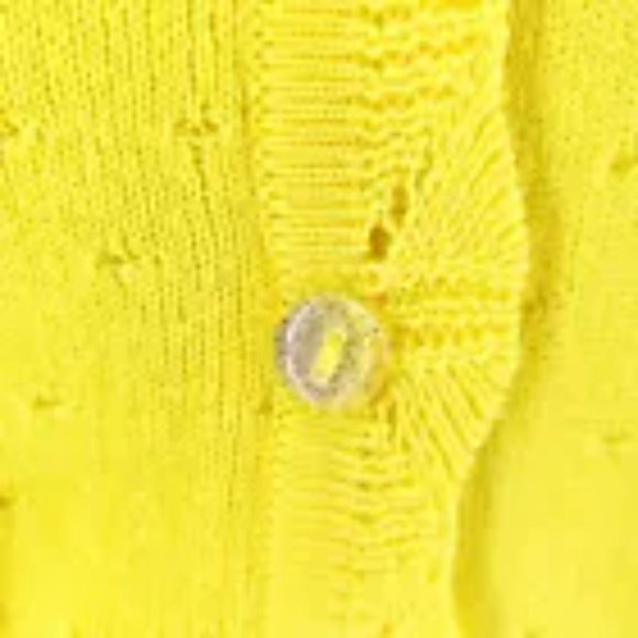 Bundle NWT Short Sleeve Top Blouse Cardigan Teal Green and Yellow S / M / L - Picture 2 of 16